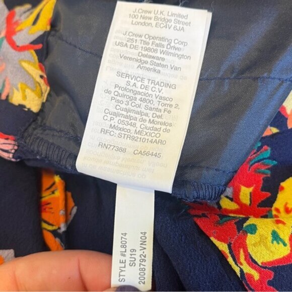 Madewell Huston Pull-On Crop Pants in Hawaiian Hideaway - Picture 9 of 11